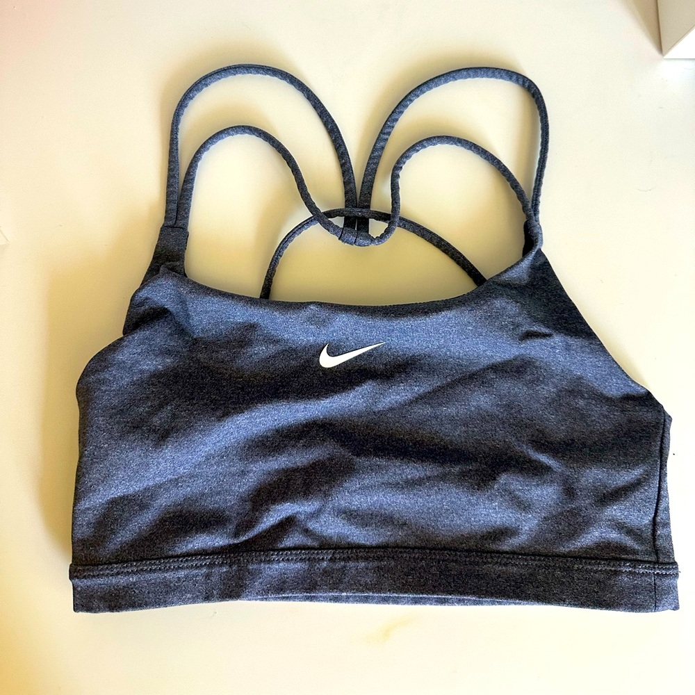 Nike Light Support Training Strappy Sports Bra - Small